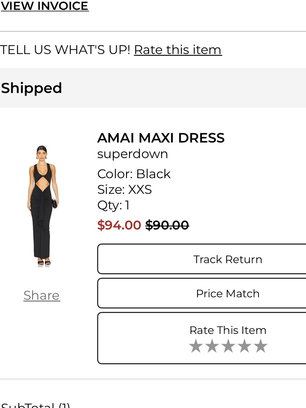 Superdown AMAI MAXI DRESS - Picture 4 of 4